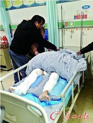 深圳城管队长被砍12刀险丧命 疑因举报上级贪腐遭报复/图