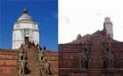 尼泊尔地震14座古建筑被损毁 12座为世界遗产（组图）