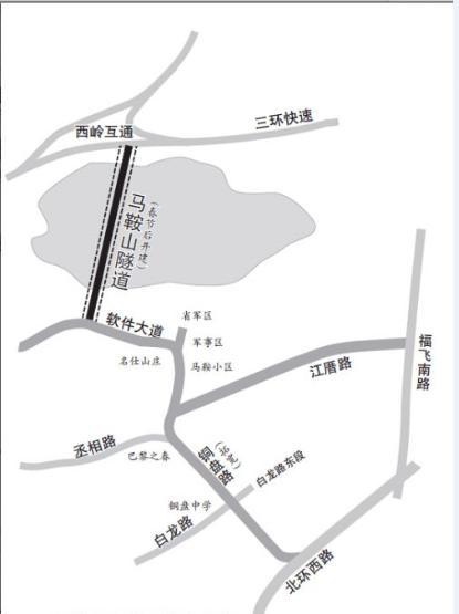 马鞍山隧道连接福州铜盘路与三环 春节后开建