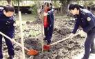 吴江：松陵交管所开展植树活动