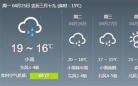 吴江本周先雨后晴 气温将缓慢上升