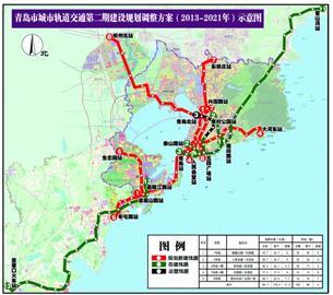 青岛地铁8号线年内开工 连接胶州北站五四广场