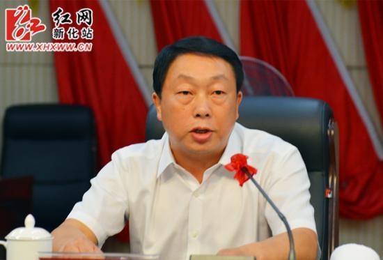 朱前明任新化县委书记 左志锋提名为县长候选人