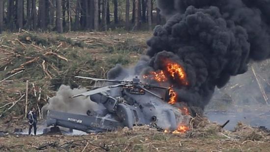俄罗斯一架米-8直升机坠毁致3人衰亡