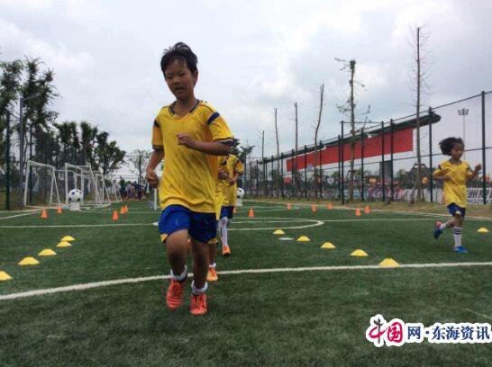 足球盛宴：2017年江苏省青少年校园足球现场推进会在海门举行