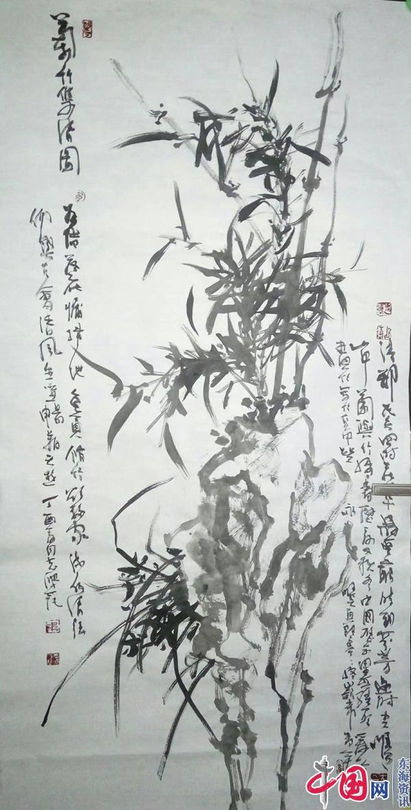 韦志鸿写意画：气韵生动 简静自然
