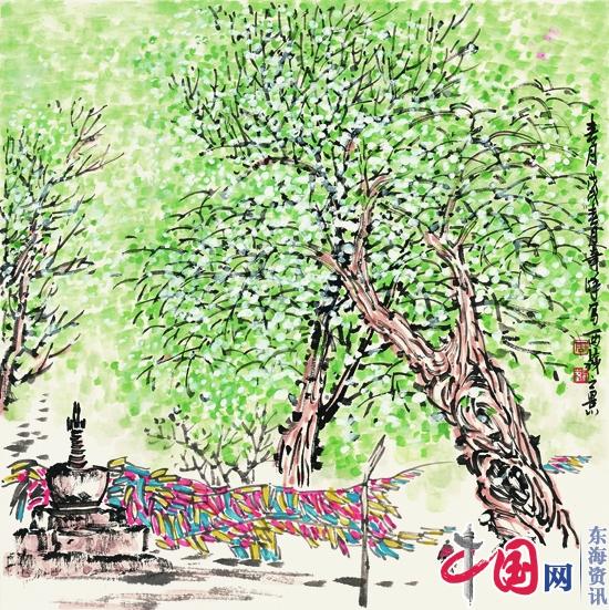 藏地行——周奇峰西藏采风作品品鉴展在南京举行