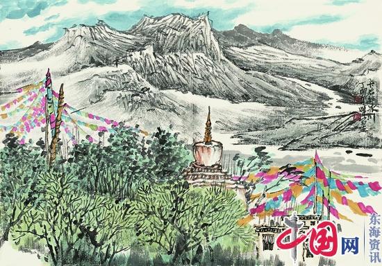 藏地行——周奇峰西藏采风作品品鉴展在南京举行