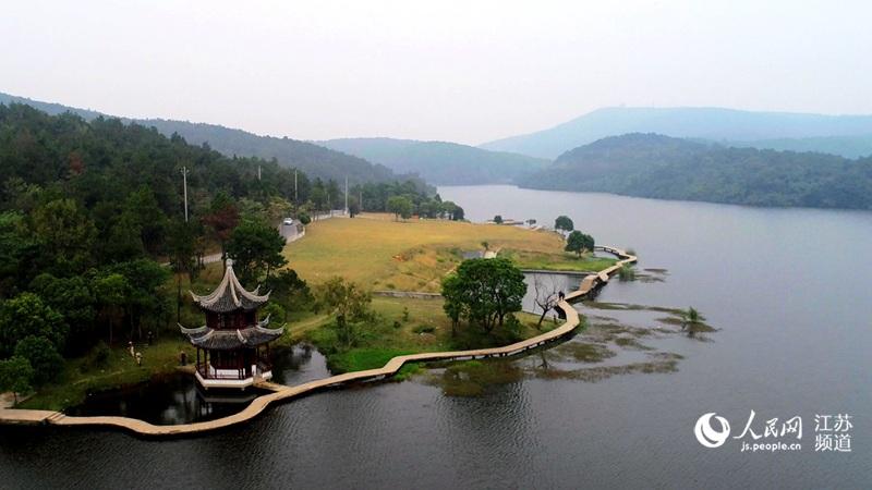 健康中国发展大会10日开幕 航拍生态溧水新貌