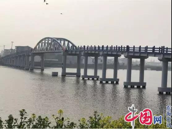兴化市“1号水路”大桥扮靓沿途风景线