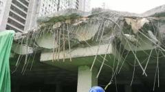 济南融汇城·玫瑰公馆二期项目在建车位坍塌后业主质疑住宅楼质量