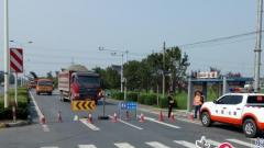 靖江公路站加强小修保养施工路段养护监管