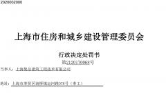 上海集岳建筑工程技术有限公司因违规施工被处罚