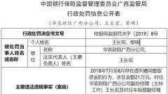 华农财险广西分公司违法遭罚 虚列费用套取资金