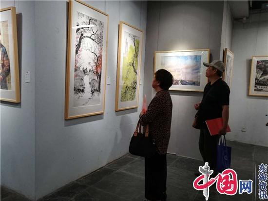 南京市艺术基金2018年度资助项目《南京改革开放建设成就美术作品展》开幕