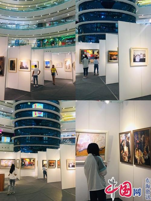 《南京改革开放建设成就美术作品展》在江宁万达广场开展