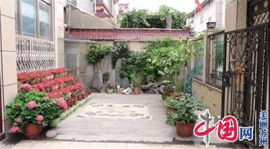汾湖这个村评选出首批的 “美丽庭院”示范户