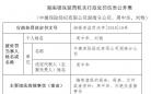 中捷保险经纪湖南分公司违规被罚款15万 编制虚假的报告