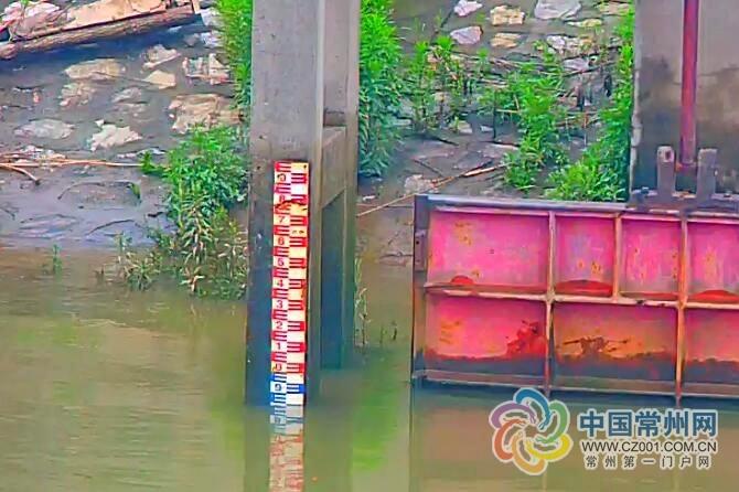 长江常州段水位超警戒 达到今年入汛以来最高值