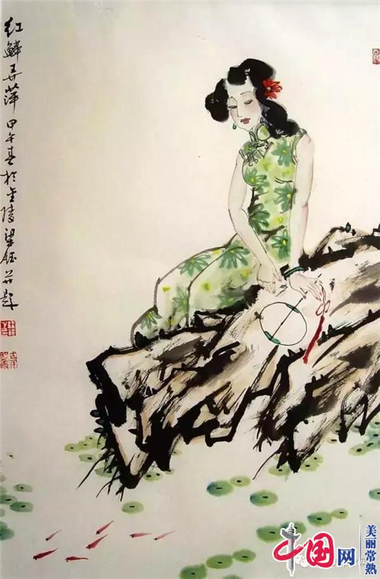 常熟虞山当代艺术研究院名家风采：梁钰先生国画作品欣赏