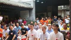 石湾红色陶塑珍品展在顺德龙江镇龙山社区开展