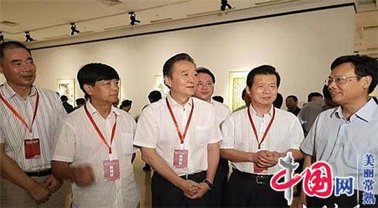 民进全国书画名家作品展在江苏常熟开幕