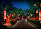 助推“夜经济”，泰州望海楼桃园火树银花“灯”你来