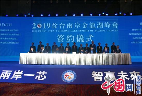 “两岸一芯，智赢未来”——2019徐台两岸金龙湖峰会在徐州举行