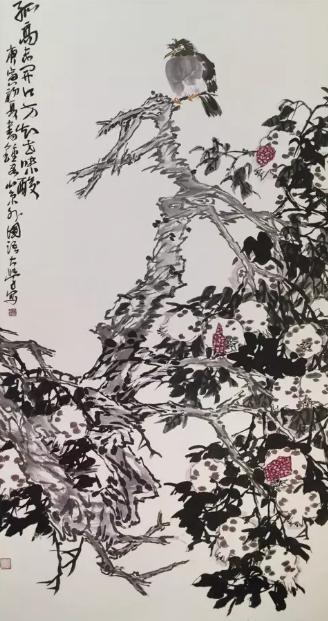 品读当代画家傅书中的 《写意花鸟画专题》