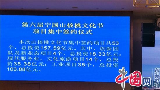 第六届宁国山核桃文化节签约逾150亿元