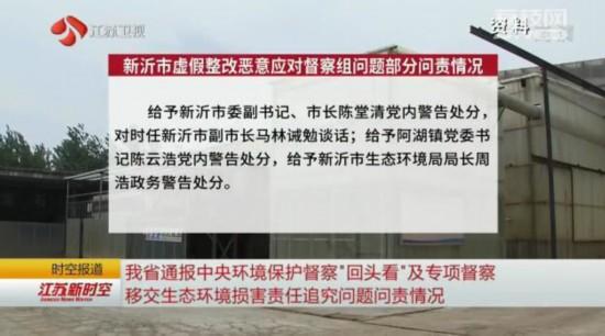 镇江存在违规开垦江滩湿地等问题 8名责任人被问责