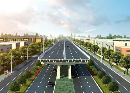 泰州市姜堰南绕城快速化改造工程正式开工建设