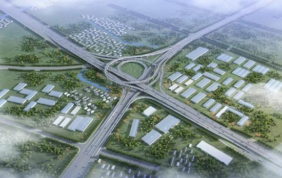 泰州市姜堰南绕城快速化改造工程正式开工建设