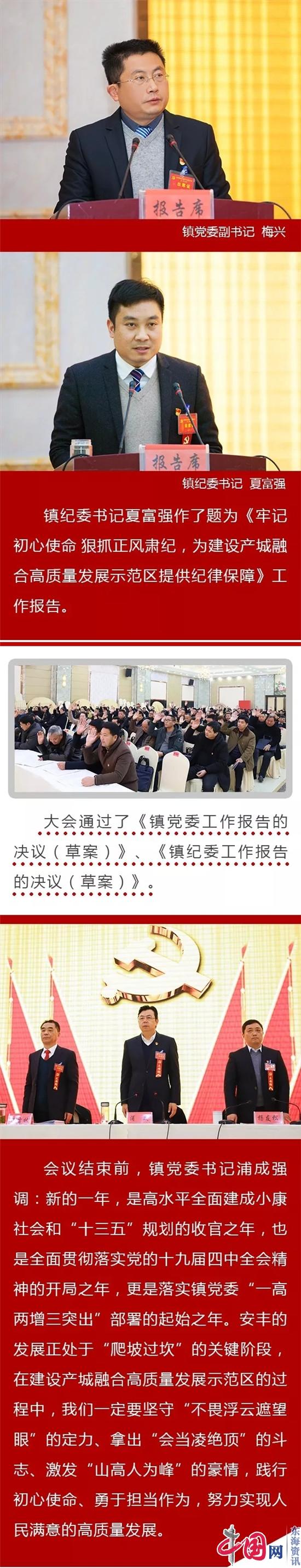 中国共产党兴化市安丰镇第十八届代表大会第三次会议胜利闭幕