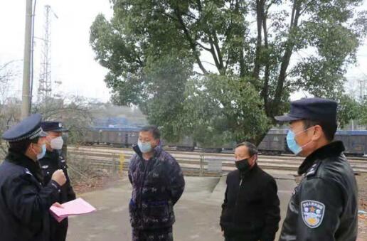湖南怀化：怀铁公安低庄所加强疫情防控工作