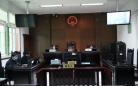 新津法院利用远程提讯系统公开开庭审理两起刑事案件