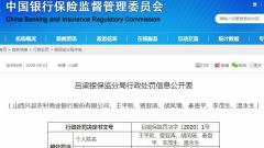 山西兴县农村商业银行违法遭罚20万 贷款“三查”制度执行不到位