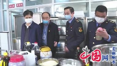 响水市场监管局加大对开学前校园食堂食品安全督查