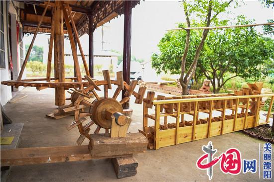 溧阳：78岁老人制作老式水车 再现古老灌溉技术