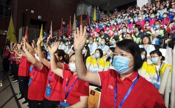 成都市第九届残疾人运动会暨第五届特殊奥林匹克运动会今日开幕