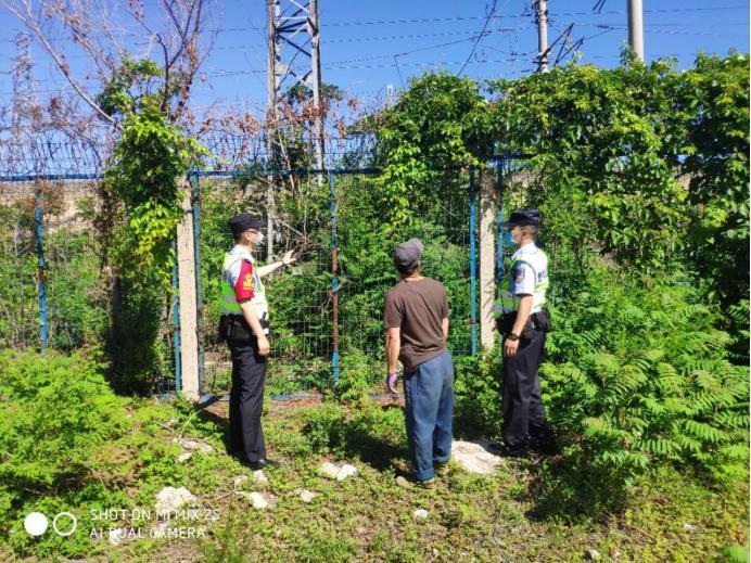 葫芦岛北车站派出所党支部开展高铁线路隐患大排查大整治工作