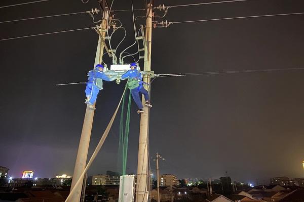 国网莒南县供电公司完成城区跨铁路通信线路隐患整改