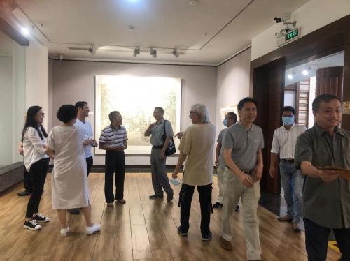 “静听乡音——叶其嘉何婉薇中国画作品展”开幕式隆重开幕