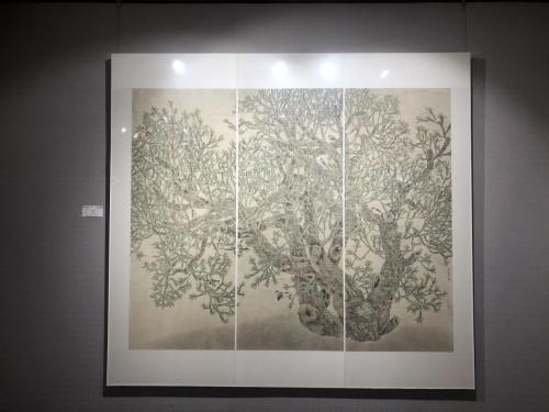 “静听乡音——叶其嘉何婉薇中国画作品展”开幕式隆重开幕