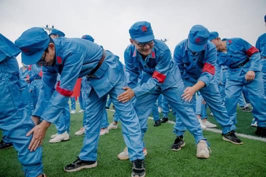 中建商砼汉阳片区党组织庆国庆红色主题运动会