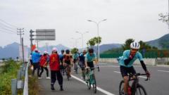 浙江大湾区自行车公开赛象山站落幕，志愿服务成赛事别样风景