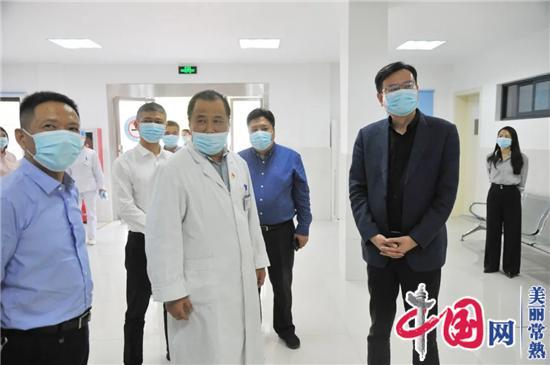 焦亚飞市长赴梅李镇调研秋冬季新冠肺炎疫情防控工作