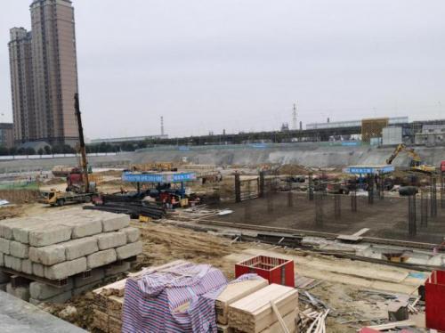 合肥东部新中心东城新海苑复建点项目在施
