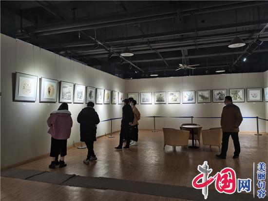 “美丽句容”首届风情写生创作展在市美术馆开幕