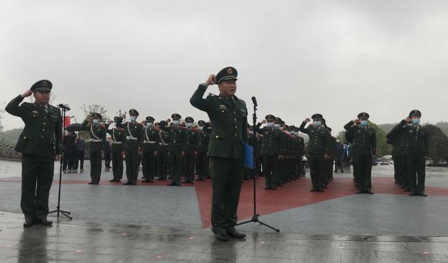 武警株洲支队组织开展党史学习教育主题实践活动